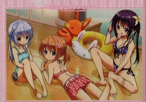 Is the order a rabbit?Clear File Cocoa Chino Rize swimsuit cartellina original - Imagen 1 de 2