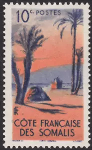 1947 Somali Cost-SC# 248 - Danakil Tent - M-H - Picture 1 of 2