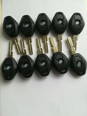10 Key Shell for BMW X5 330Ci 330i 330xi 545i 645Ci 740Li 745i 760Li 760i LX8FZV - Image 1 of 3