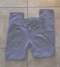 Quiksilver Slim Straight Fit Denim Jeans- Mens Size 27 Gray 