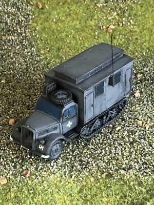 Available 1/72 WW2 German Command Opel Maultier.Painted Resin. 3800 models ofrd - Image 1 of 4
