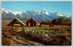 Postal Capilla de la Transfiguración Parque Nacional Grand Teton Wyoming - Imagen 1 de 2