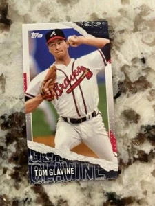 2020 TOPPS RIP ON ESCLUSIVA SCHEDA VARIAZIONE IMMAGINE BRAVES TOM GLAVINE #M-80 - Foto 1 di 1