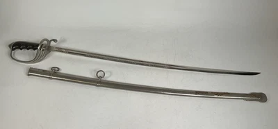 Wolf Brown W.B. de colección Espada Alemania con funda de metal Foto 1 de 4