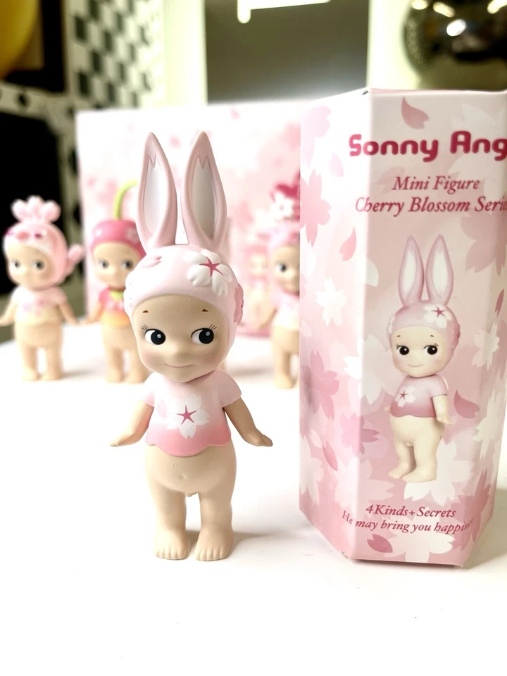 Authentic Sonny Angel Cherry Blossom Series 2019 Blind Box, A BUNNY - Image 1 of 4