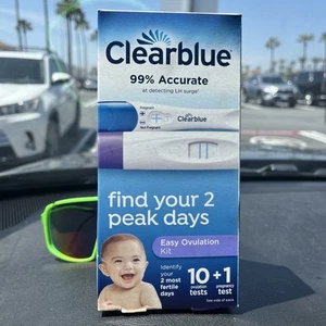 2x Clearblue Complete Starter Pregnancy Ovulation Kit - Blue - Picture 1 of 3