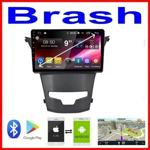 SSANGYONG KORANDO 2013+ GPS  CARPLAY ANDROID AUTO ODB DAB+ TPMS DVR CAMERA  9" - Picture 1 of 10