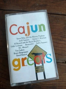 Louisiana Cajun Music Cassette Greats Steve Riley D.L. Menard 1997 Rounder Recor - Imagen 1 de 3
