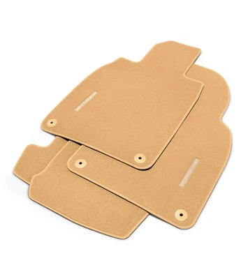 Porsche Floor Mats - Luxor Beige - 99155161310T75 - 991 12-18  99155161310T75  - Image 1 of 2