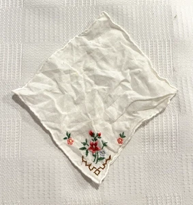 Pleasant Company American Girl Samantha Taschentuch mit Blumenstickerei - Bild 1 von 3