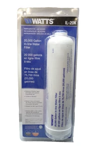 Watts Inline Water Filter 20,000 Gallon Capacity - IL-20K - Picture 1 of 4