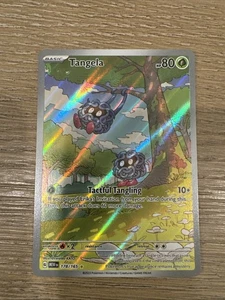 Tangela - 178/165 Ilustración Raro Escarlata y Violeta 151 Pokemon Juego de Cartas Coleccionables - Imagen 1 de 2