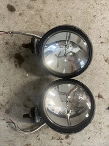 Old KC HiLiTES Daylighter 2 LED 6" Off Road Lights Pair Pack Kit Driving Beam - Picture 1 of 3