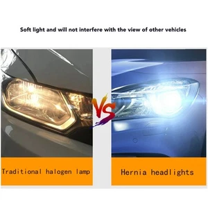 6000K Xenon Bulb 9004 Port 55W Car Xenon Headlight 5500LM Xenon Light Bundle - Picture 1 of 12