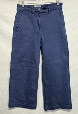 Everlane Pants Size 8 Womens Blue Wide Leg Jean Ankle - Image 1 of 3