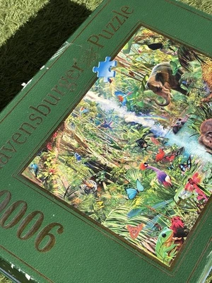 RAVENSBURGER "JUNGLE ANIMALS" 9000 PIECE JIGSAW PUZZLE No. 17 801 8 | D-88194 - Image 1 of 4