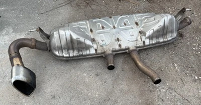 Sistema de escape silenciador tubo de escape PORSCHE CAYENNE S 9P original 7L5253611AH Foto 1 de 4