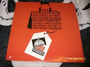 Advise & Consent Widescreen Laserdisc LD Henry Fonda Free Ship $50 Orders - Picture 1 of 1