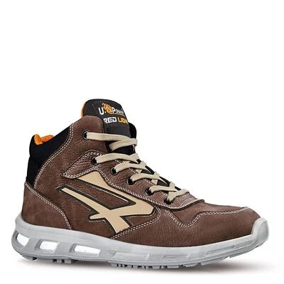 U-POWER Botas de seguridad marrones con cordones puntera Infinergy S3 U Power Carter ESD ligeras