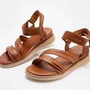 Sandalias con correa al tobillo de cuero Miz Mooz - Brandy - (talla EU 40/US 9/9,5) a590689 - Imagen 1 de 8