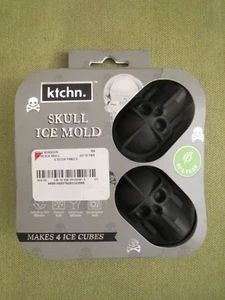 Küche Whisky Eiswürfelform Puddingform 3D Totenkopf Silikon Eisform Halloween - Bild 1 von 6