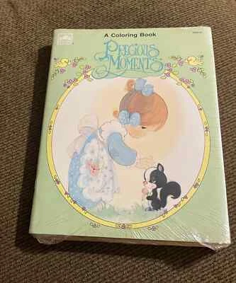Vintage Precious Moments Coloring Books 1990 6pk Suprise Sealed Pack Of Six New Foto 1 de 3