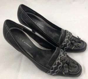 Nine and Company Damenschuhe High Heel Leder schwarz Pumps Größe 7 M - Bild 1 von 10