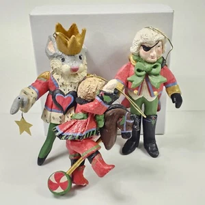 VTG Christmas HOUSE Of HATTEN Mouse King DROSSELMEYER Girl On Stick Horse Orname - Picture 1 of 18