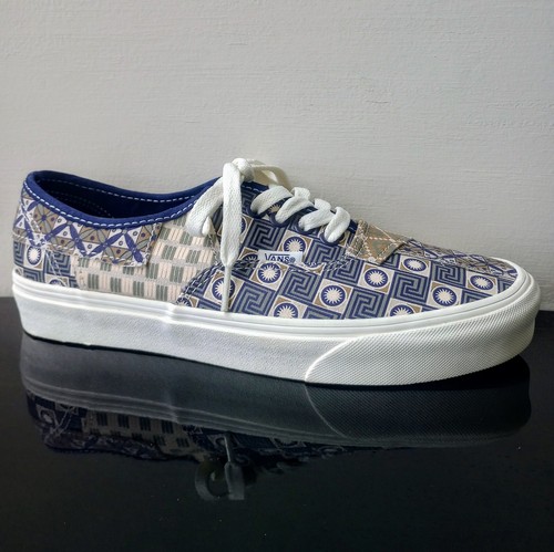 Vans Sneaker Uomo Autentica Patchwork Tela in Fantastico Geo Trek Navy