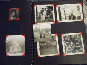 50's B&W PHOTOGRAPH Lot Of 84+ Unique 1 1/2" X 4 5/8" Original Scrapbook Photo's - Picture 1 of 4
