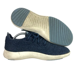 Allbirds Wool Runner Mizzle - Men's Sz 12 - Navy Blue Running Shoes - WRM - Picture 1 of 8