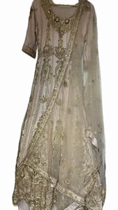Asian Pakistani Indian Bridal Wedding Dress - Picture 1 of 4