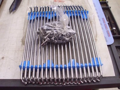 Medio Oeste 31-84 Cr. Juego de radios de acero de 19", XL y S/deslizamiento, ¡freno de disco a llanta personalizada!# Foto 1 de 4