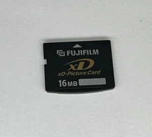 Fujifilm xD Picture Card 16MB For Olympus and Fujifilm Digital Cameras - Picture 1 of 2