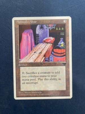 MTG CHRONICLES ASHNOD'S ALTAR MAGIC THE GATHERING ARTIFACT UNCOMMON ENGLISH - Image 1 of 4