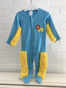 Toddler Lions Fringed Halloween One-Piece Romper Costume Dress Up Size 9 Months - Picture 1 of 6