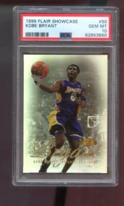 1999-00 Fleer Flair Showcase #50 Kobe Bryant PSA 10 Graded Basketball Card 99-00 - Picture 1 of 2
