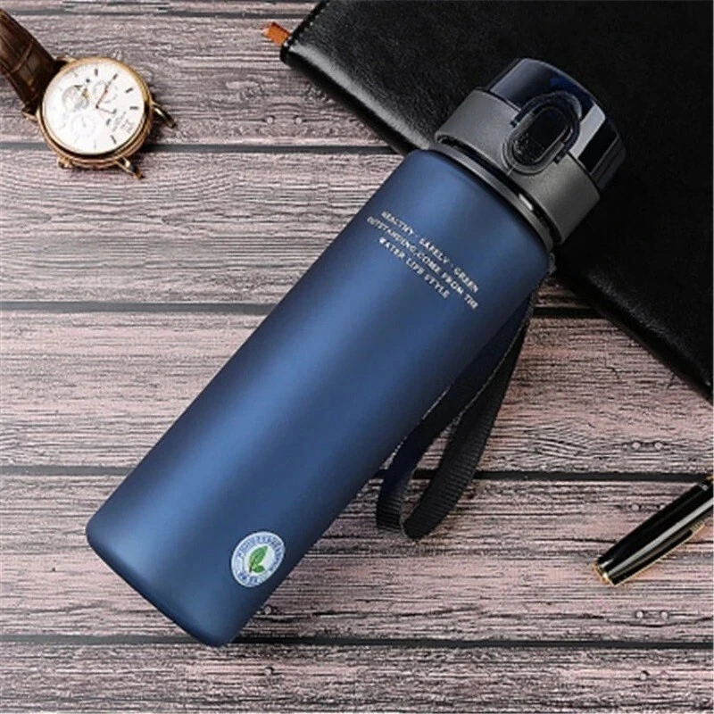 560ml BPA Free Leak Proof Sports Water Bottle High Quality Tour Hiking Portable - Image 1 of 4