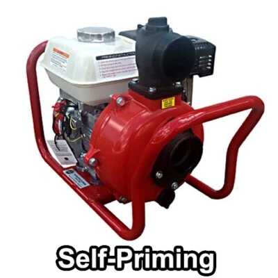 High Pressure Centrifugal FIRE PUMP - 200 GPM - 40 PSI - 3" - 5 HP Honda Engine - Image 1 of 2