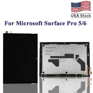Repuesto de digitalizador de pantalla táctil LCD para Microsoft Surface Pro 5/6 OEM - Imagen 1 de 9