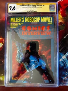 Comics Interview #82 CGC 9.6 Signed By Peter Weller & Ronny Cox - Picture 1 of 3