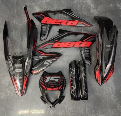 Plastics + Graphics Beta RR 2020 2021 2022 decals applied - Image 1 of 4