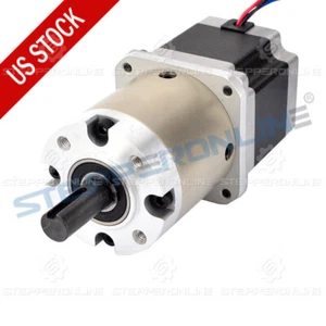 Nema 23 Geared Stepper Motor w/ 15:1 Planetary Gearbox L=56mm CNC Lathe Router - Picture 1 of 5