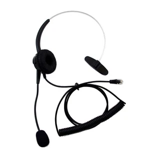 T400 Headset Headphone For Meridian Norstar M7208 M7310 M7324 T7208 T7316 T7316E - Zdjęcie 1 z 5