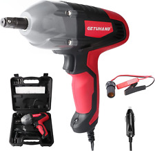 Electric Impact Wrench 1/2 Inch & 12 Volt 400N.M 300Ft-Lbs Max Torque with 1/2" 