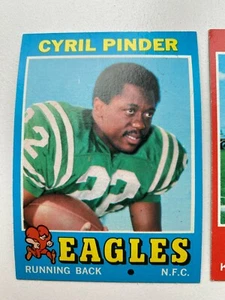 1971 Topps Football #87 CYRIL PINDER RC - EX/MT - Bild 1 von 2