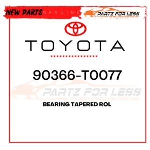 90366-T0077 TOYOTA GENUINE BEARING TAPERED ROL 90366T0077 OEM - Picture 1 of 7
