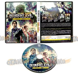 RESIDENT EVIL : INFINITE DARKNESS - DVD (1-4 EPS+4 MOVIE) ENG DUB, SHIP FROM US - Picture 1 of 7