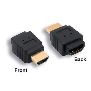 Acoplador adaptador HDMI Kentek macho a hembra para reproductor de DVD DVR PS3 PS4 Xbox HDTV - Imagen 1 de 1
