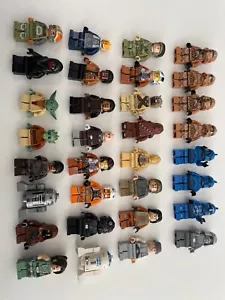 LEGO STAR WARS LOT OF 32 POPULAR MINIFIGURES - Picture 1 of 7